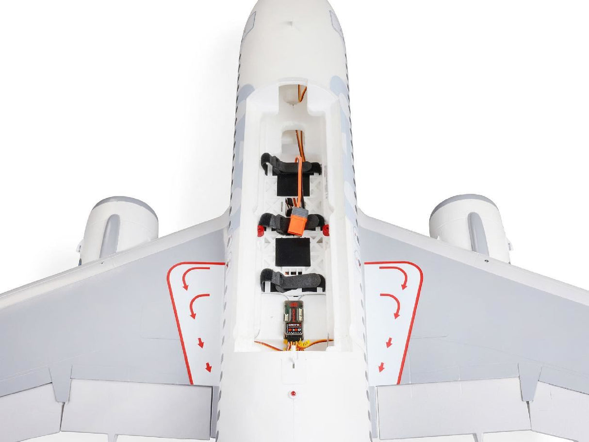 E Flite Airbus A320Neo Twin 64Mm Edf Bnf Basic W/As3X+ Safe