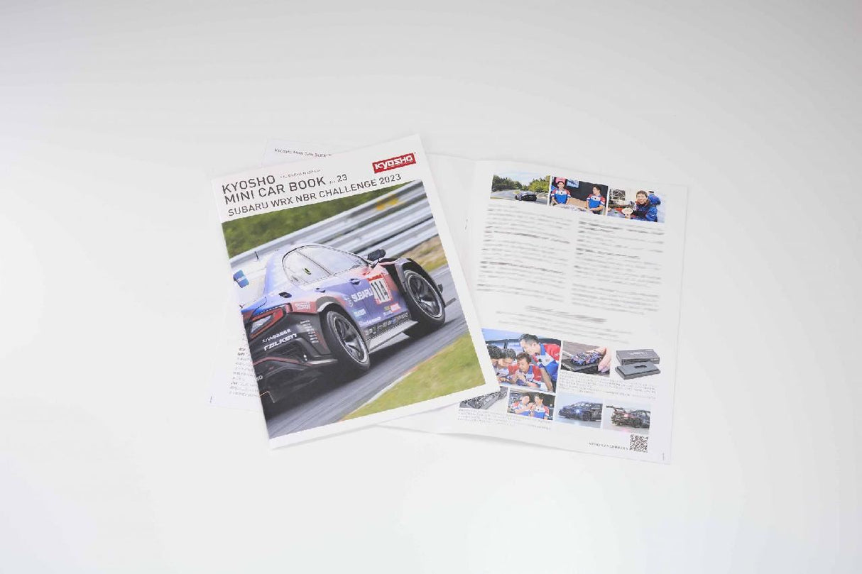 Kyosho Motn Led System 1:64 Minicar Book Subaru Wrx Nbr2023