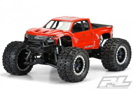 PRO-LINE PRECUT 2019 CHEVY Z71 SILVERADO CLEAR SHELL X-MAXX