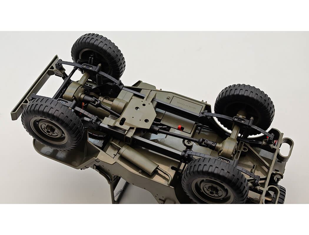 E-Zee Rc 1/10 4Wd Rc Willys Jeep With Led Lights