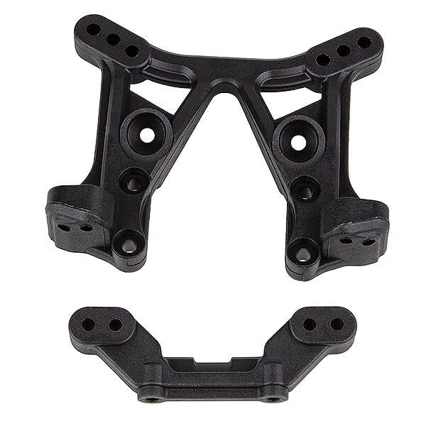 TEAM ASSOCIATED DR10M FRONT SH OCK TOWER & REAR BALLSTUD MOUN