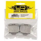 Yeah Racing Stainless Steel Front & Rear Differential Protector For Axial SCX10 III