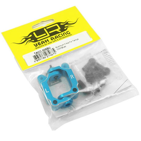 Yeah Racing Aluminum C Hub Blue For Tamiya CC01