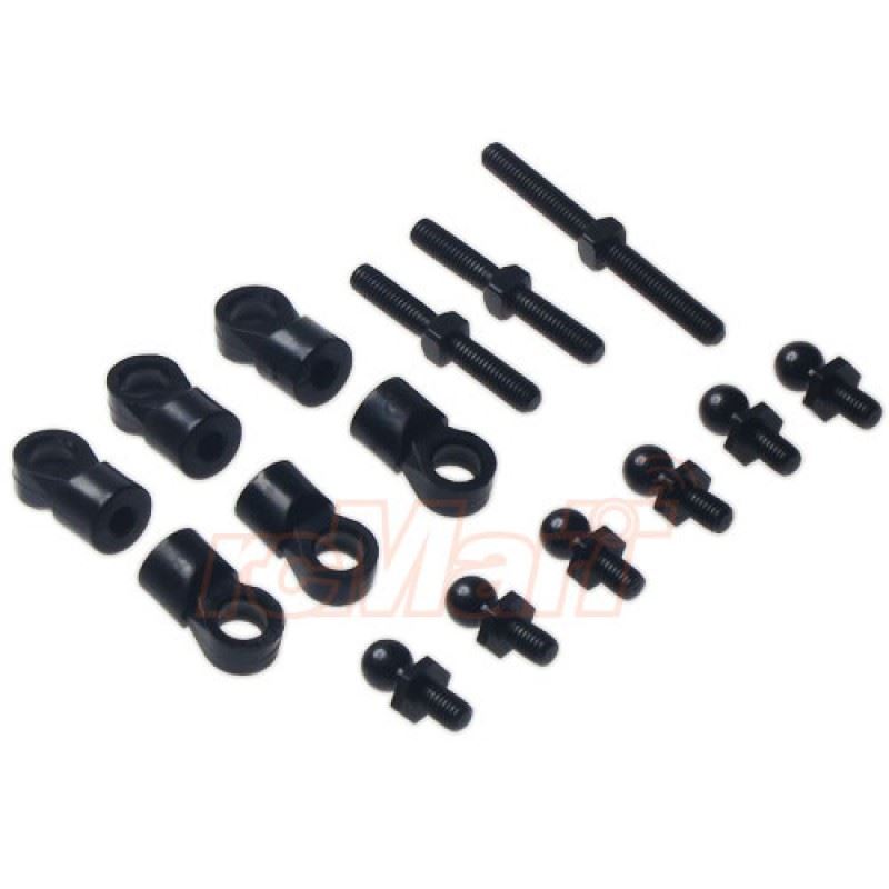 Yeah Racing Adjustable Steering Tie-Rod Set For Tamiya TT02