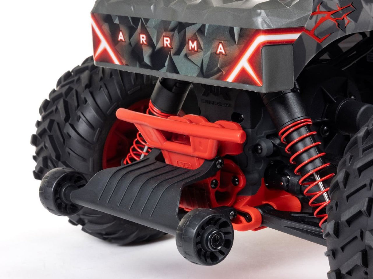 Arrma 1/10 Quake 223S Dsc 2Wd Rtr Brushless Monster Truck, Red