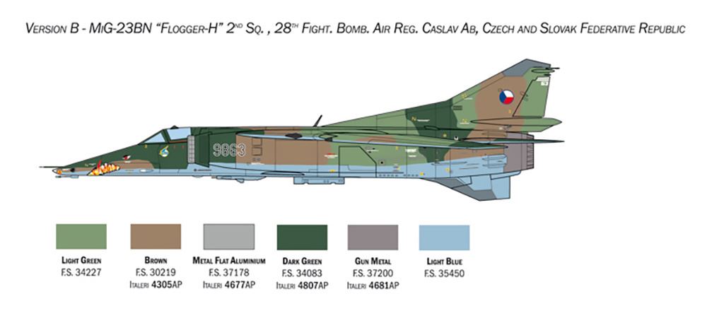 Italeri MiG-27 Flogger D