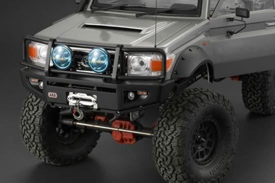 Killerbody 1/10th Alloy Bumper W/Led Upgrade Sets Matt/Black -