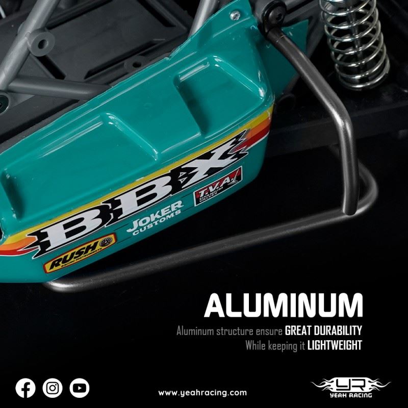 Yeah Racing Aluminum Side Bumper For Tamiya Bbx (Bb-01)