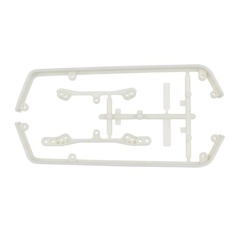 Team Associated 6X6 Side Rails And Tower Covers, Natural
