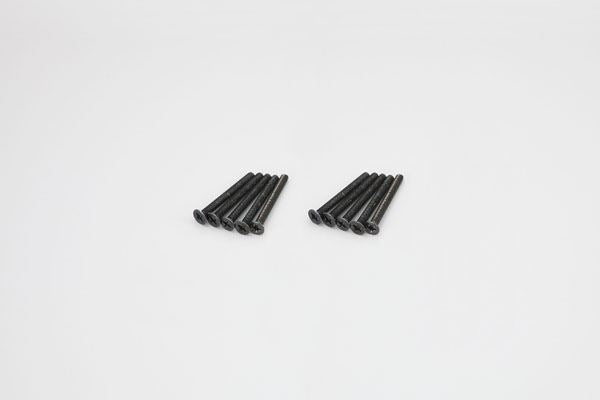 Flat Head Metallic Screws M3X30Mm (10) Kyosho