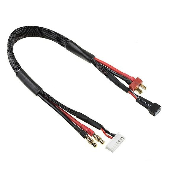 Corally Charge/Balance Lead Tplug 2S Charger 6S Xh Connector - 2S Xh Connector 14Awg Utlra V+ Wire