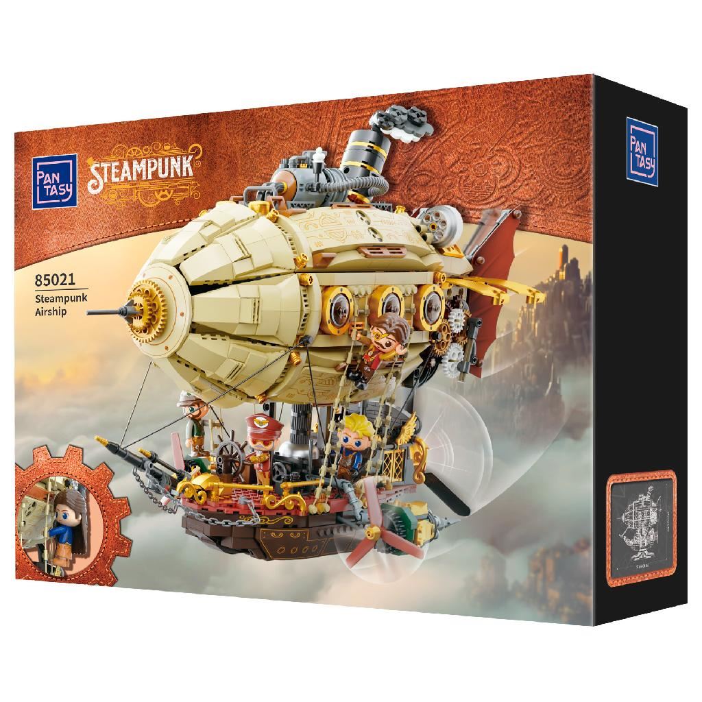 Pantasy Steampunk Airship - 1949 Pcs