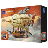 Pantasy Steampunk Airship - 1949 Pcs