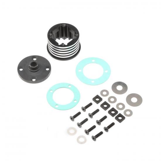 Losi Diff Housing Set, Aluminum (1): DBXL-E (Losi252066)