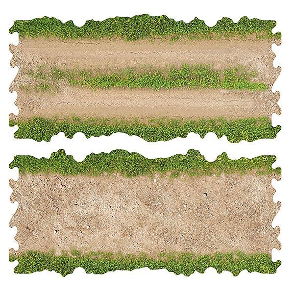 TOYSWD 2 X DIRT AND GRASS STRAIGHTS FOR 1/24 RC CRAWLER PARK