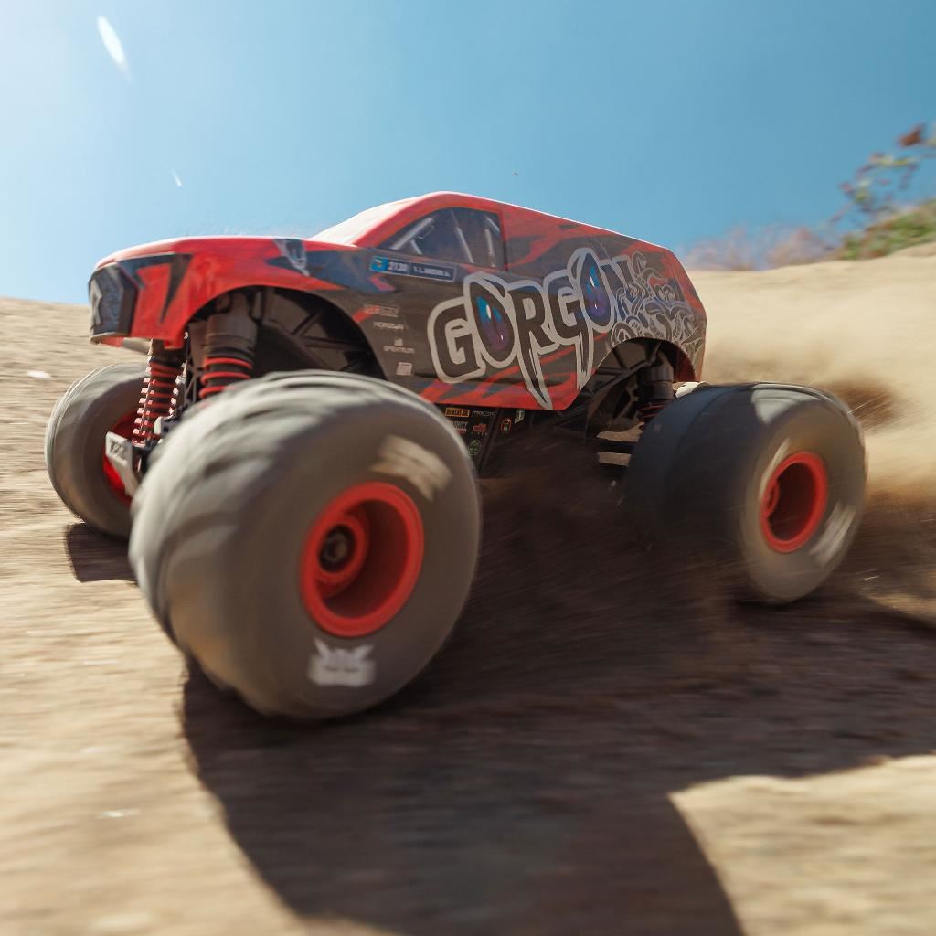 Arrma 1/16 Gorgon Grom 4X4 Rtr Monster Truck Red