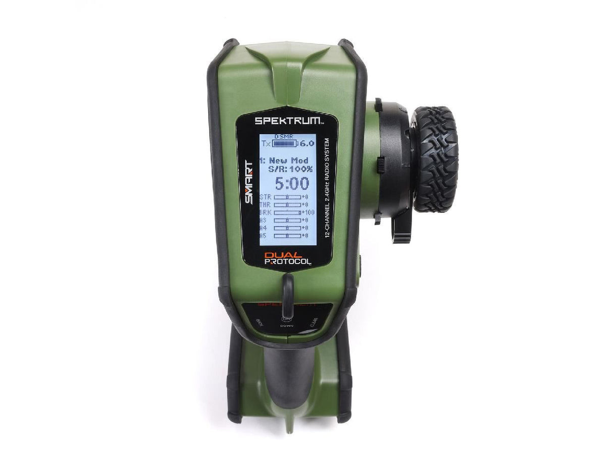 Spektrum Dx Rugged+ 12-Channel Dsmr+ Transmitter, Green