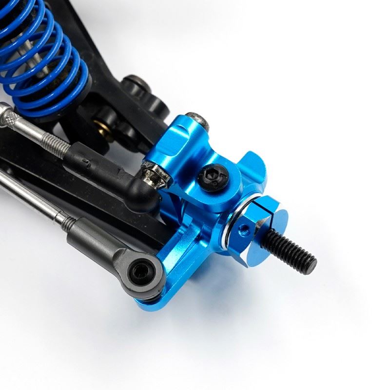 Yeah Racing Aluminum Front Hex Upright Conversion Set For Tamiya Dt02 Dt03