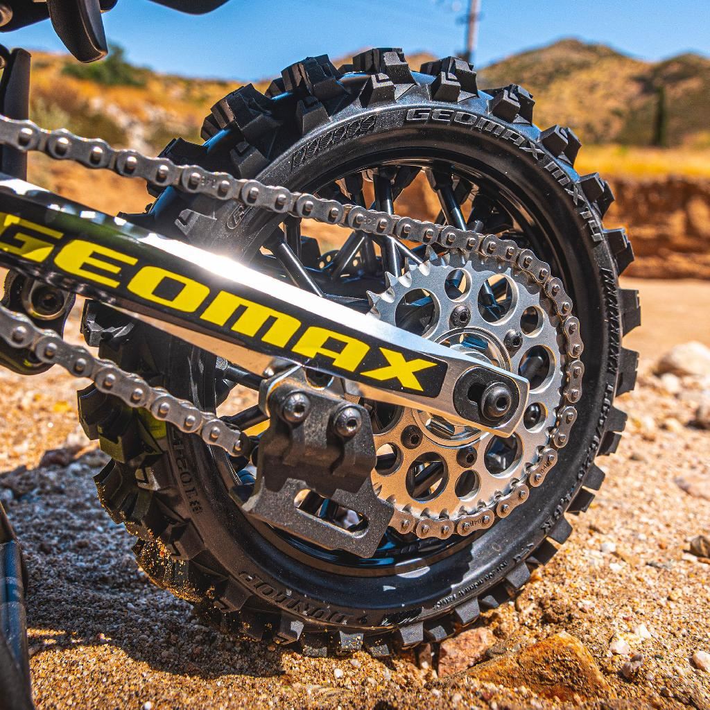 Pro Dunlop Geomax Mx14 V2 Bead Cr4 Rear Tire Mtd Bullyspoke Blac