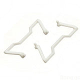 FASTRAX 1/10 STREET/TREAD TYRE TRI-5 RED/CHROME WHEEL