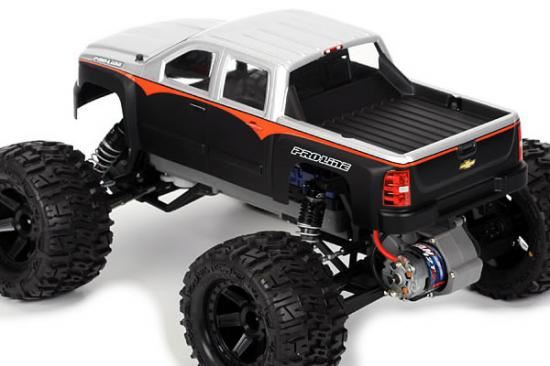 Pro-Line Chevy Silverado 2500 HD Clear Body for the Traxxas Stampede