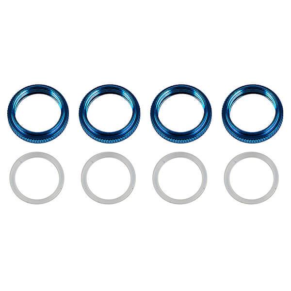 TEAM ASSOCIATED RIVAL MT8 THREADED SHOCK COLLARS