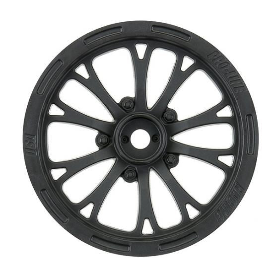 ProLine Ponoma Drag Spec 2.2 Black Front Wheels Slash/Buggy