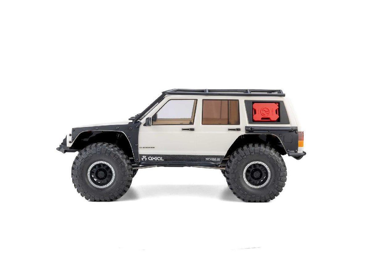 Axial 1/10 Scx10 Iii Jeep Cherokee Xj 4X4 Rtr Rock Crawler, White