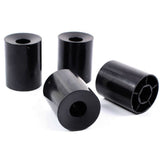 Yeah Racing F1 Rear Racing Dish Wheel Set (4pcs) Black for Tamiya F103