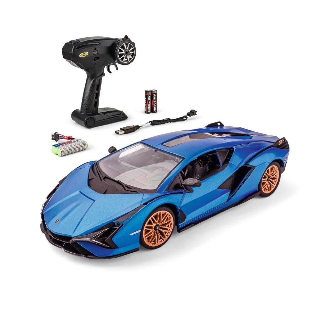 Carson 1:14 Lamborghini Sián 2.4Ghz 100% Rtr (Blue)