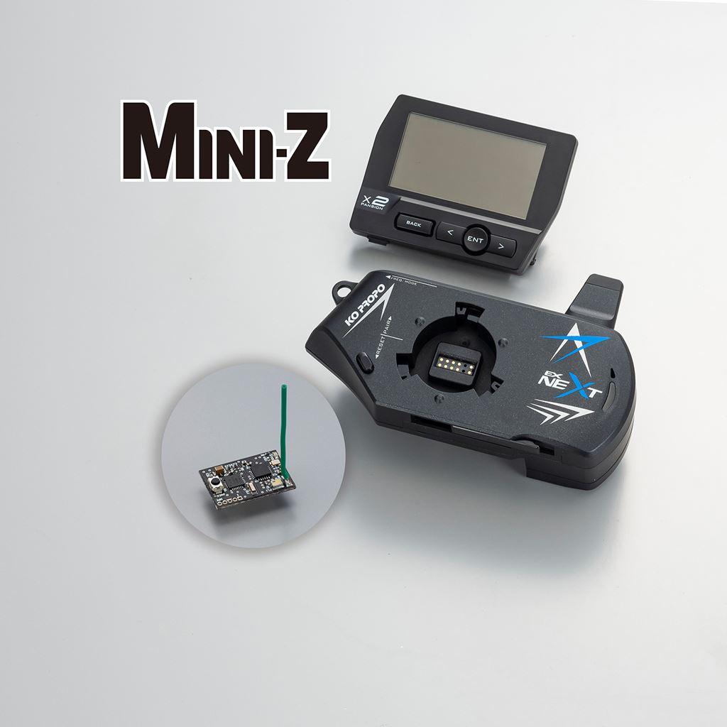 M/Unit EX-NEXT Black SP Upgrade set /w/MINI-Z RX