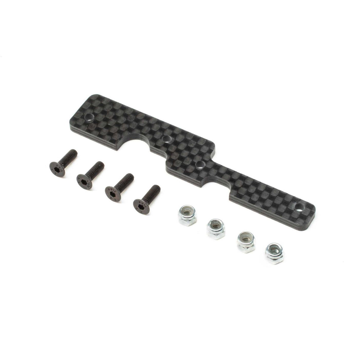 TLR Chassis Rib Brace, Carbon: 8X