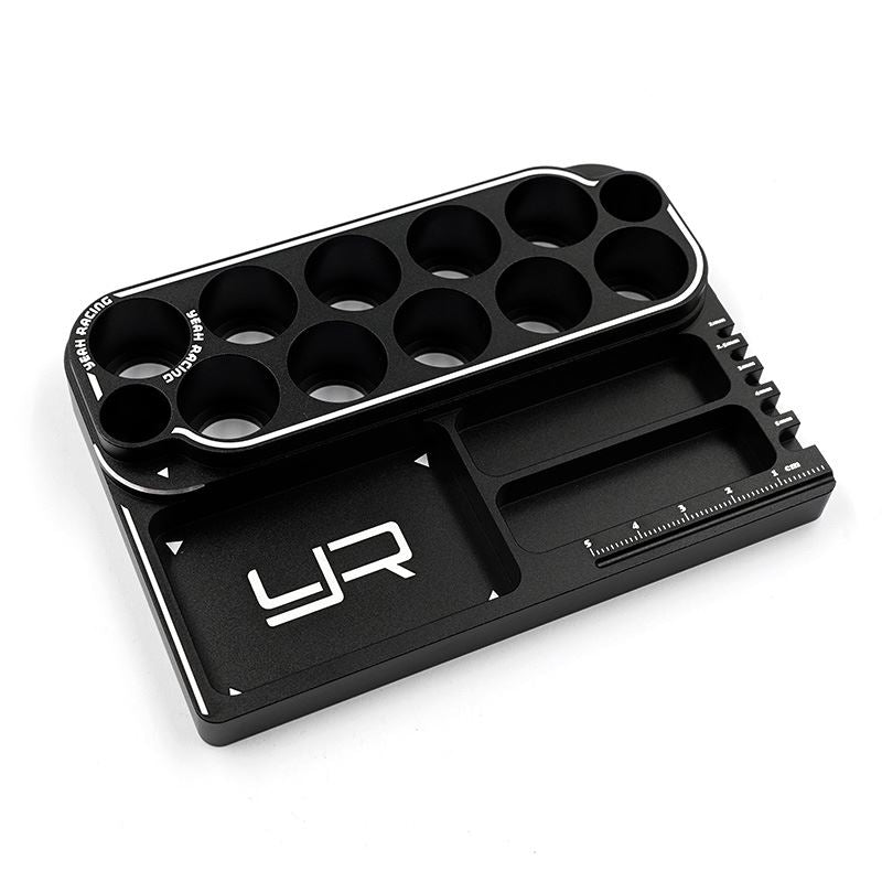 Yeah Racing Aluminum Hex & Lock Nut Drive Wrench w/ Tool Stand Combo Set