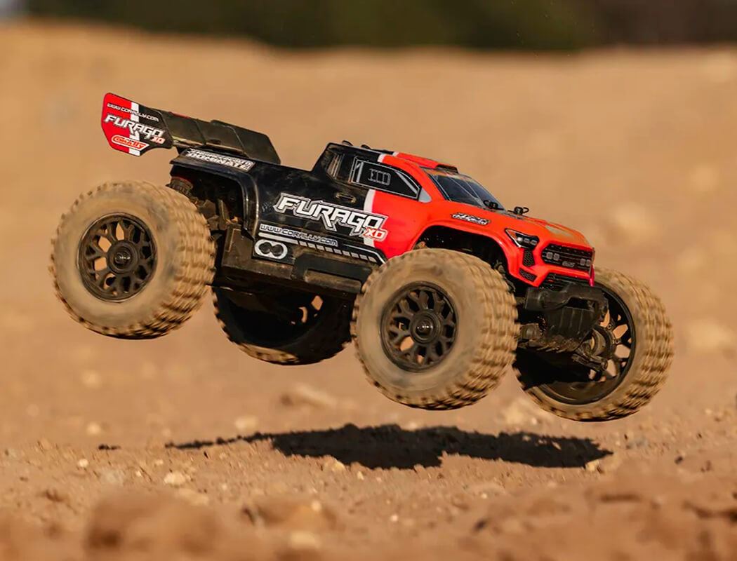 Corally Furago Xd Rtr Truck - Red