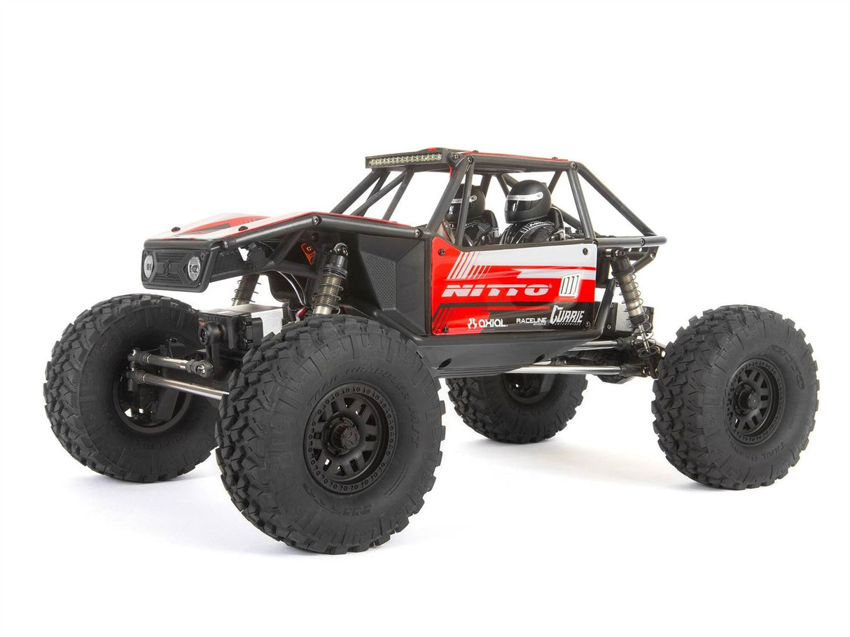 Axial 1/10 Capra 1.9 4WS Unlimited Trail Buggy RTR, Black