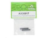 AXIAL Threaded Aluminum Pipe 6x33mm Grey (2)