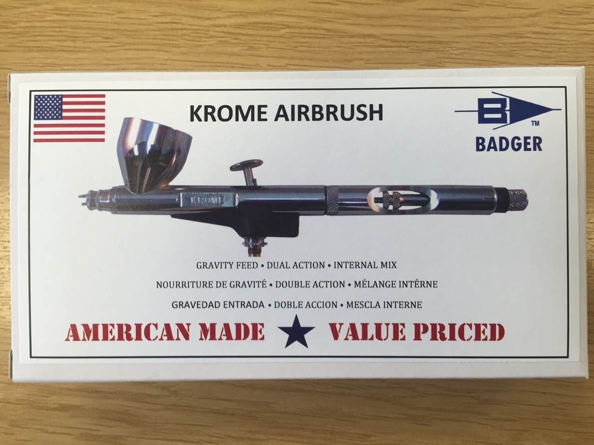 Badger Renegade Krome Airbrush Kit