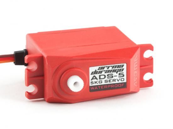 ARRMA ADS-5 V2 4.5kg Waterproof Servo Red