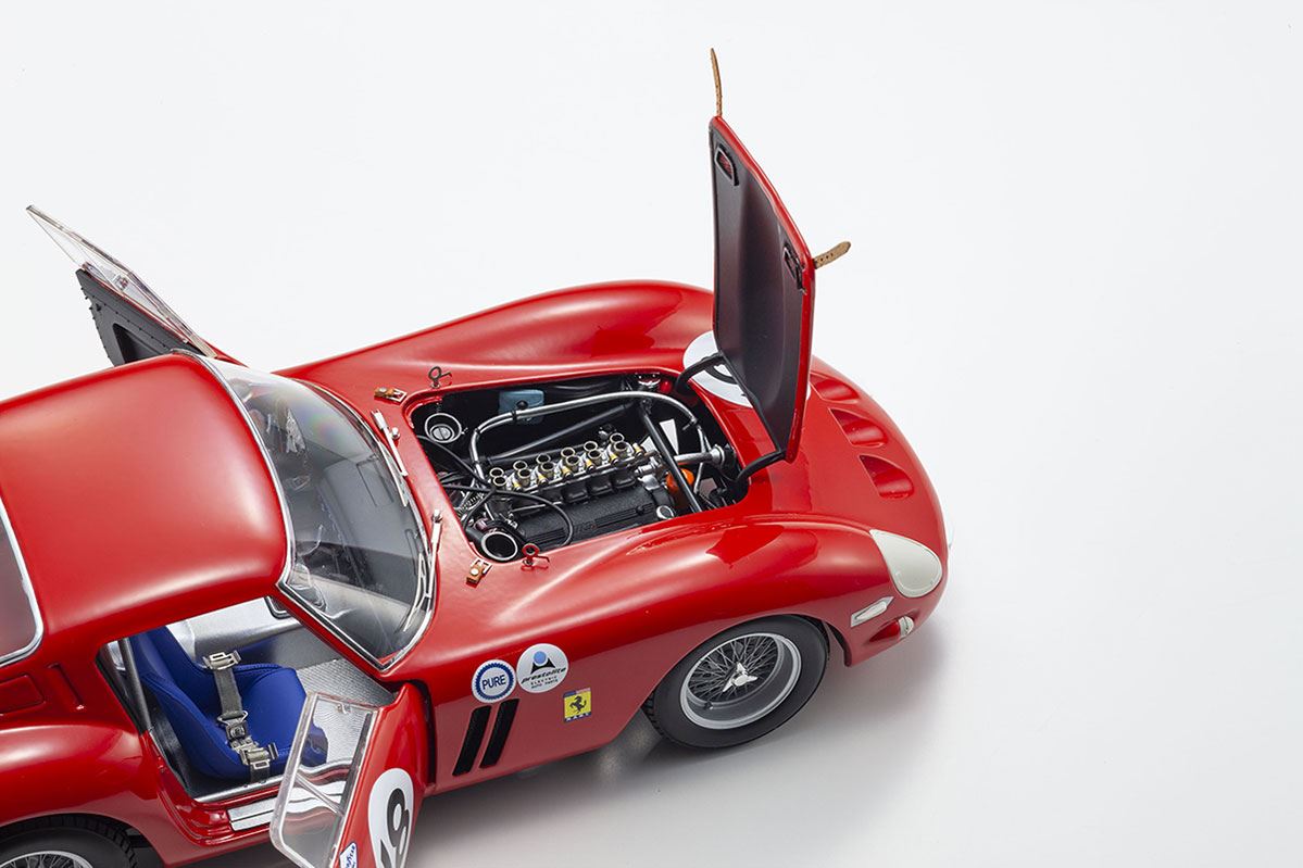 Kyosho 1:18 Ferrari 250 Gto Daytona 3H 1St Oa 1963 Nr.18