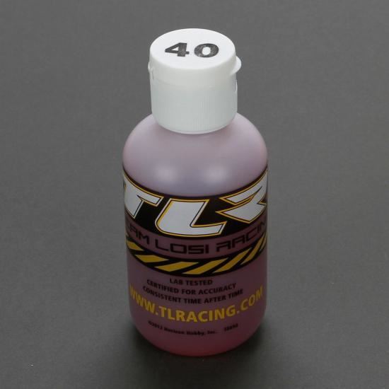 TLR Silicone Shock Oil, 40 Wt, 4 Oz