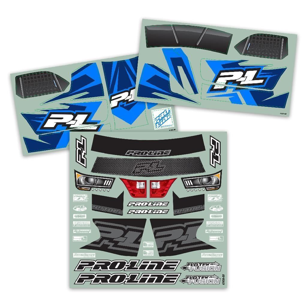 Proline 1/10 Pre-Cut Flo-Tek Fusion Tough-Color Black Body: Short Co
