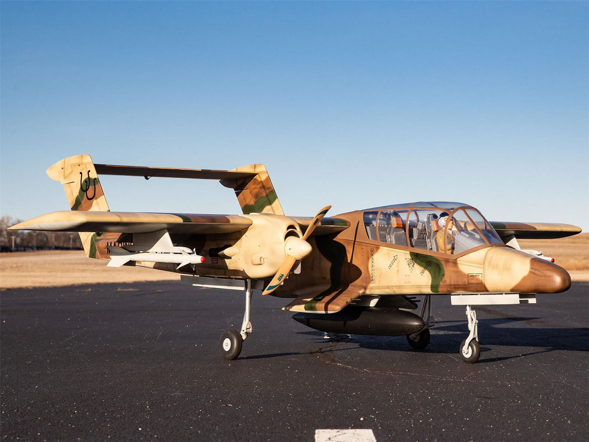 Hangar 9 OV-10 Bronco 30cc ARF w/ Landing Gear Set