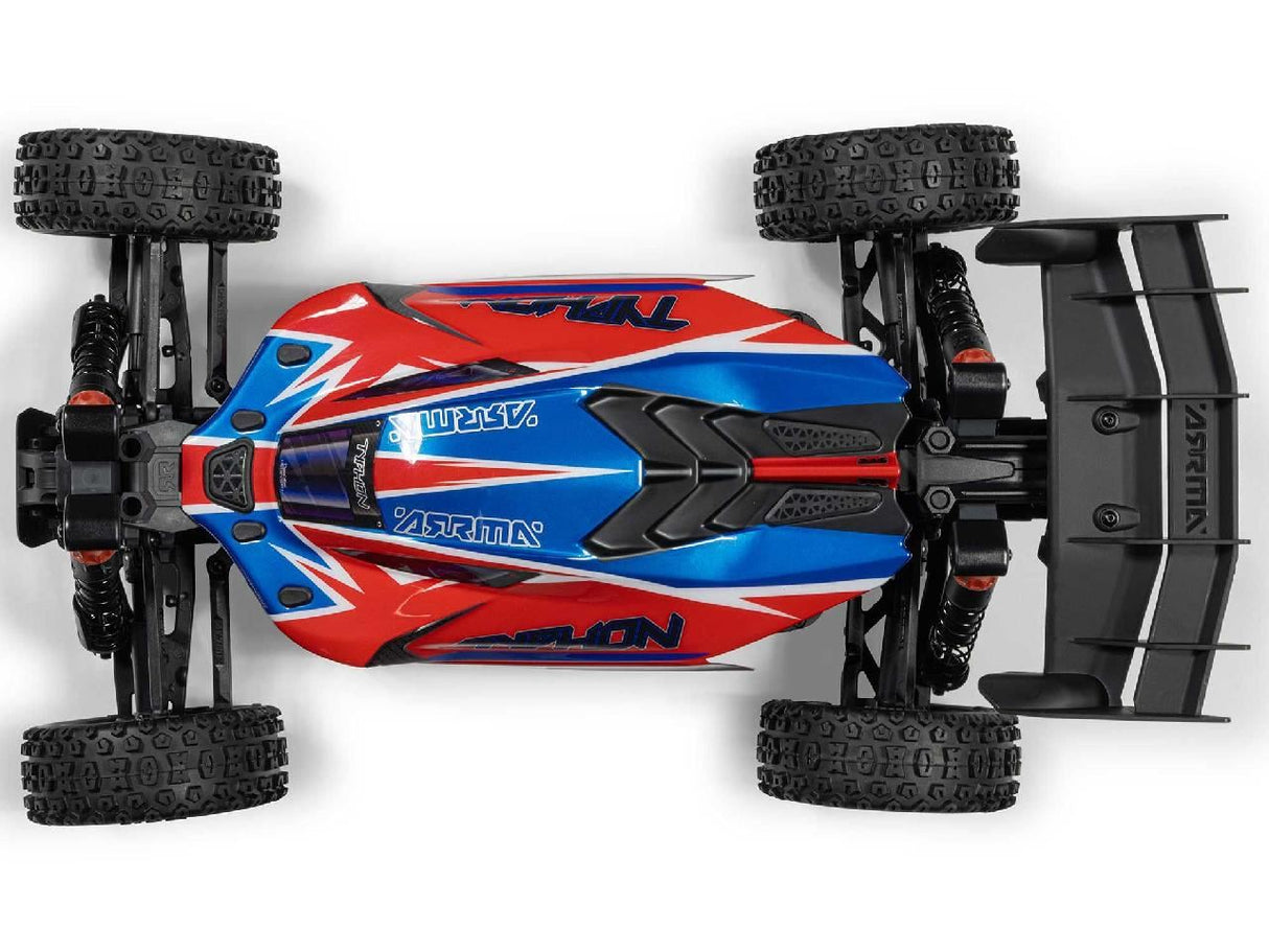 Arrma 1/8 Typhon 223S Blx 4X4 Buggy Rtr With Dsc Red
