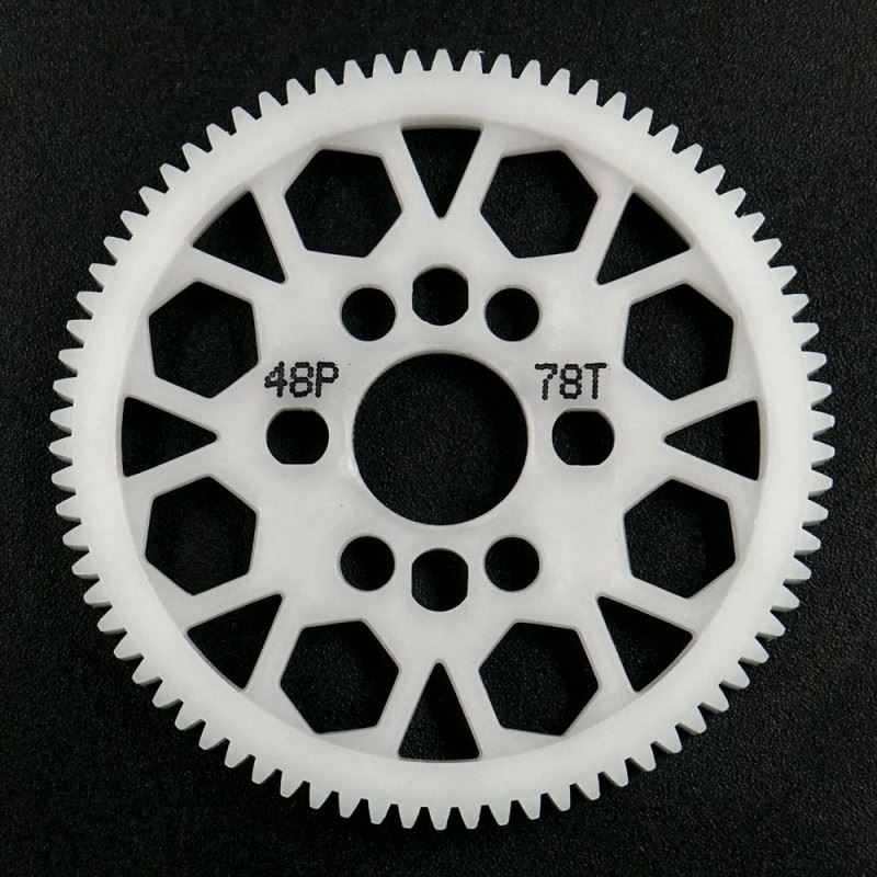 Yeah Racing Competition Delrin Spur Gear 48P 78T For 1/10 On Road Touring Drift