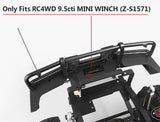 RC4WD TRIFECTA FRONT BUMPER FOR LAND CRUISER LC70 BODY (BLACK)