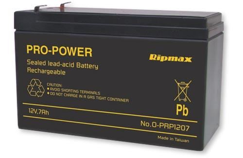 Ripmax Pro-Power 12V 7A SLA Battery