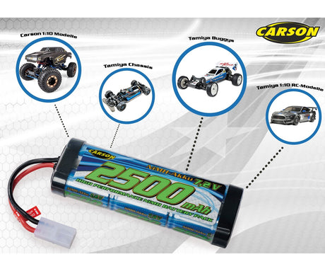 Tamiya C608054 7,2V/2500mAh NiMH Race Pack