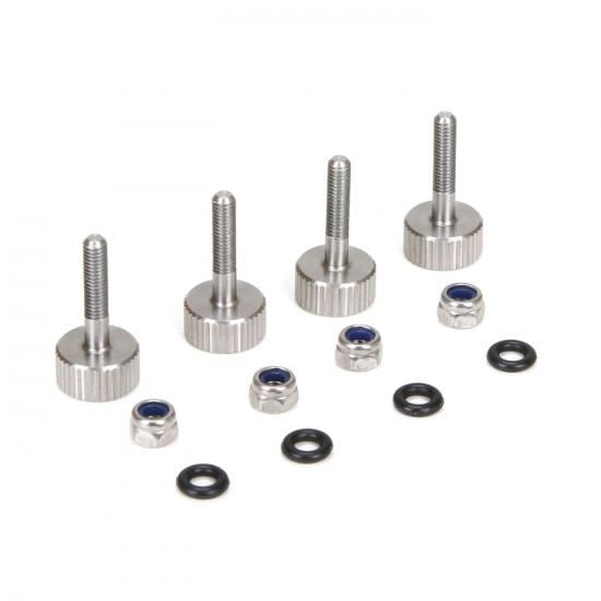 PRO BOAT Canopy Thumb Screws, (4): Zelos 36 Twin (PRO BOAT286030)