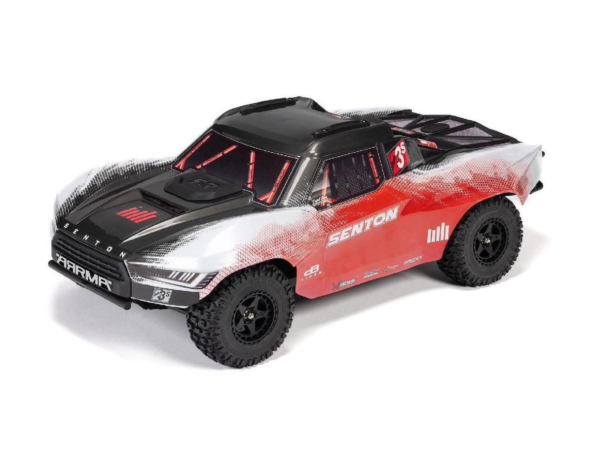Arrma 1/10 Senton 223S Blx 4X4 Sct Rtr With Dsc Red/Gunmetal