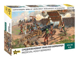 Zvesda Medieval Heavy Bombard With 7 Figures